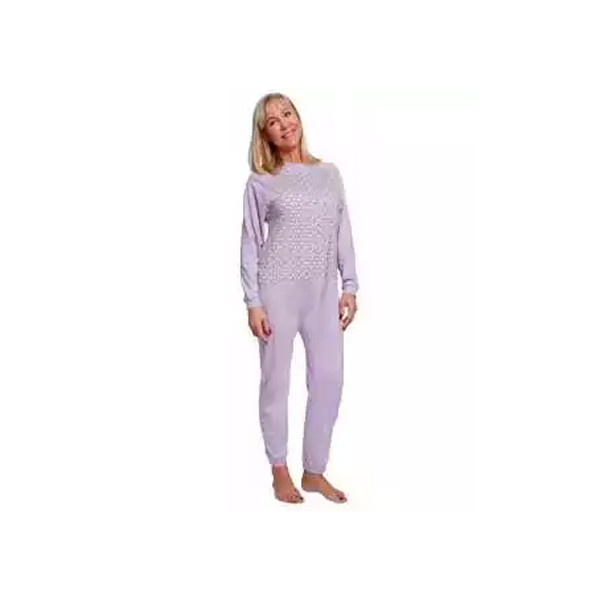 Grenouillere Mixte manches et jambes longues liberty parme - Taille 4