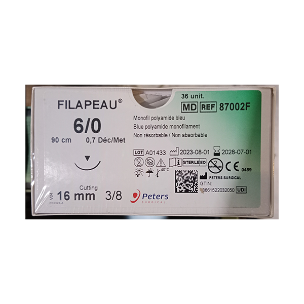 Monofil 90cm 6/0 Aig16mm Bleu