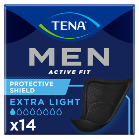 TENA Men Active Fit Extra Light Protections absorbantes X14