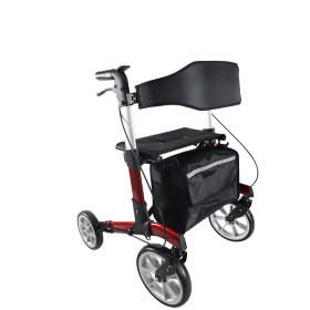 Rollator 4 roues MOOVEO - rouge