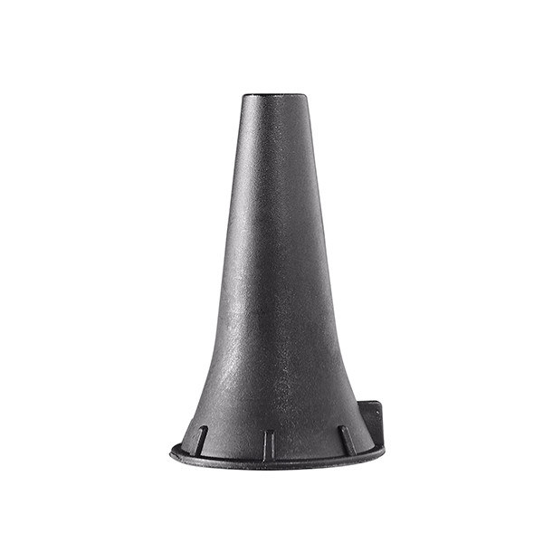 Spéculums auriculaires noir 4 mm adulte