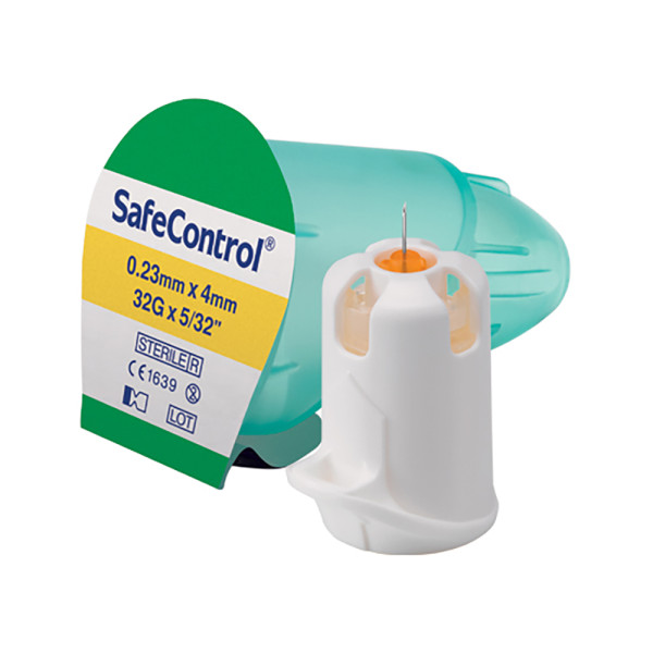 Aiguille sécurisée Ateria SafeControl - 32 G / 4 mm