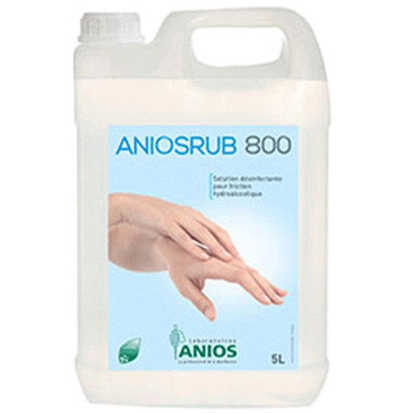 Solution hydroalcoolique Aniosrub 800 - Bidon 5L