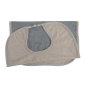 Bavoir Premium 70 x 50 cm gris
