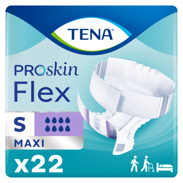 TENA Flex ProSkin Maxi Small Changes complets avec ceinture X22