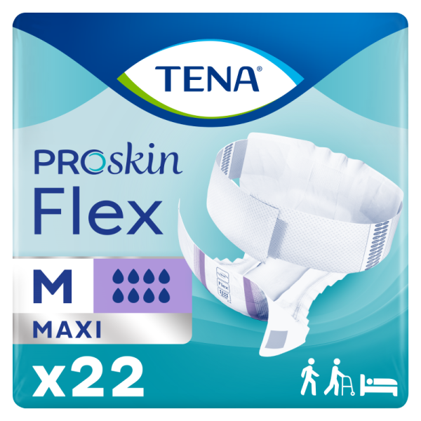 TENA Flex ProSkin Maxi Medium Changes complets avec ceinture X22