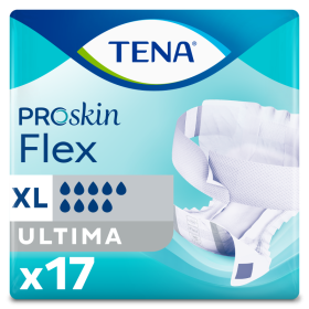 TENA Flex ProSkin Ultima Extra Large Changes complets avec ceinture X17