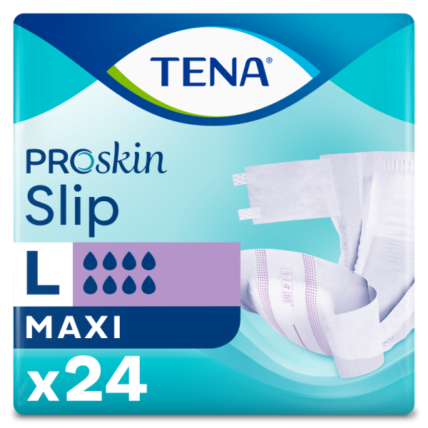TENA Slip ProSkin Maxi Large Changes Complets X24