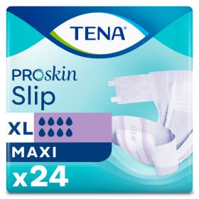 TENA Slip ProSkin Maxi XL Changes Complets X24