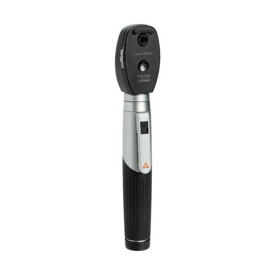 Ophtalmoscope LED mini 3000  avec piles - Noir