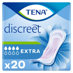 TENA Discreet Extra Serviettes absorbantes X20