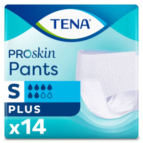 TENA Pants ProSkin Plus Small Sous-vêtements absorbants X14