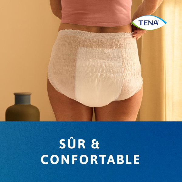 TENA Pants ProSkin Super Extra Large Sous-vêtements absorbants X12