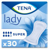 TENA Lady Super Serviettes absorbantes X30