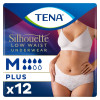 TENA Silhouette Plus Blanc Taille basse M Sous-vêtements absorbants X12
