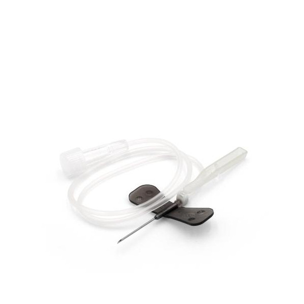 Microperfuseur à ailettes SURFLO 22 G noir