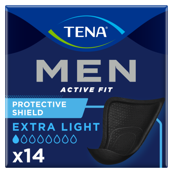 TENA Men Active Fit Extra Light Protections absorbantes X14