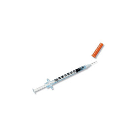 Seringue à insuline 0,5 ml 30 GR (aiguille 8mm)