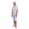 Grenouillere Mixte manches et jambes courtes liberty parme - Taille 2