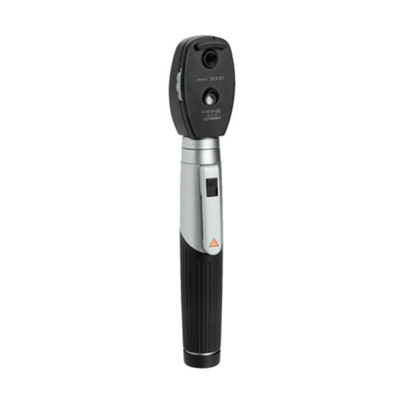 Ophtalmoscope LED mini 3000  avec piles - Noir