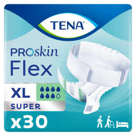 TENA Flex ProSkin Super Extra Large Changes complets avec ceinture X30