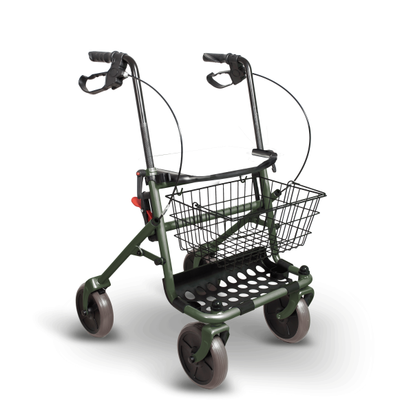 Rollator 4 roues MOOV'GO - Vert olive