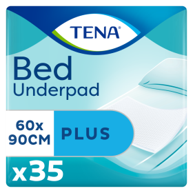 TENA Bed Plus 60 x 90 cm Protections de literie X35