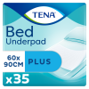 TENA Bed Plus 60 x 90 cm Protections de literie X35
