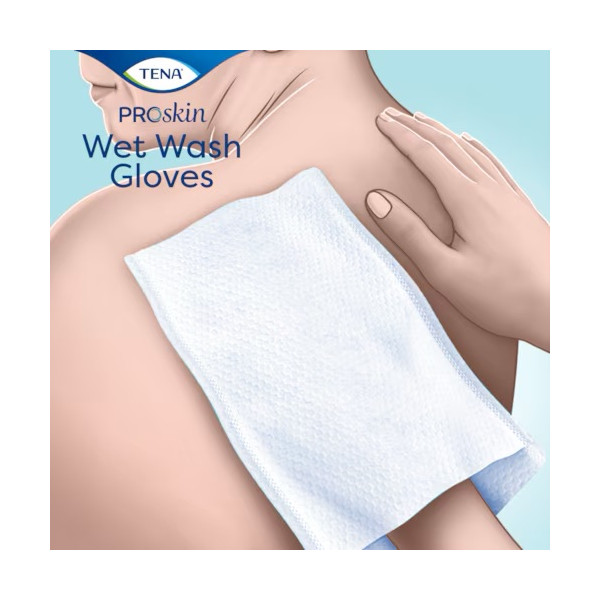 TENA Wash Glove Non Plastifié X200