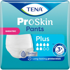 TENA Pants Bariatric Plus XXL Sous-vêtements absorbants X12