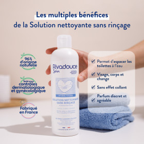 Solution nettoyante sans rinçage Rivadouce 500 ml