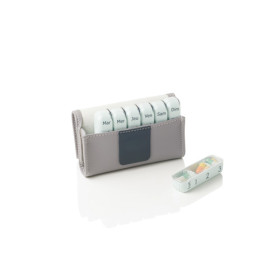 Pilbox Mini Gris clair