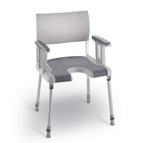 Chaise de douche découpe intime Sorrento Aquatec®