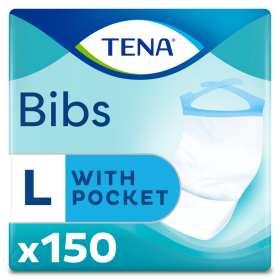 TENA Bib M/L 37 x 66 cm Protections pour repas X150