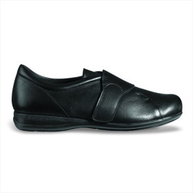 Chaussures fermées - Yannick - cuir, mixte noir T45