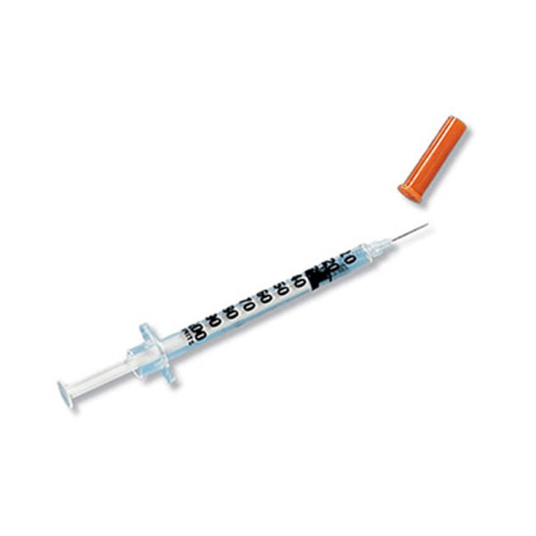 Seringue Insuline Plastipak avec aiguille stérile BD microfine 0,5 ml - 29G