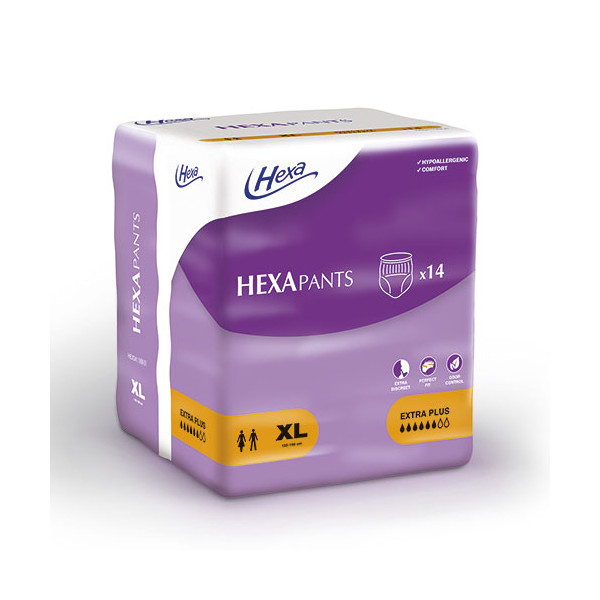 HEXApants Extra Plus XL - Sachet de 14