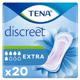 TENA Discreet Extra Serviettes absorbantes X20