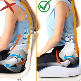 Coussin ergonomique d'assise
