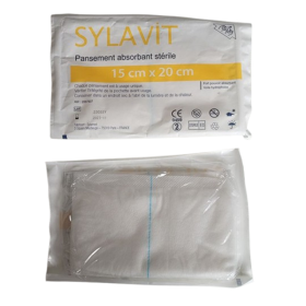 Pansement absorbant 15 x 20 cm Sylavit