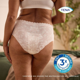 TENA Silhouette Plus Blanc Taille basse L Sous-vêtements absorbants X10