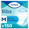 TENA Bib S/M 37 x 46 cm Protections pour repas X150