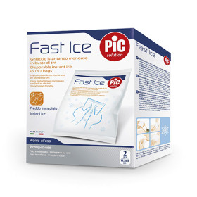 Poche de glace instantanée Pic Solution 13,5x18 cm - La boîte de 2 sachets