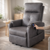 Fauteuil releveur 4 moteurs Louise - Gris