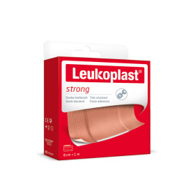 Pansement adhésif tissé résistant Leukoplast strong 1 m x 8 cm