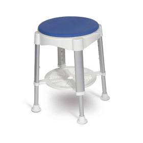 Tabouret de douche avec assise tournante Tahaa