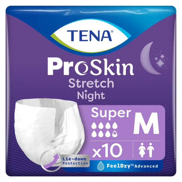 TENA Stretch ProSkin Night Medium Sous-vêtement absorbant