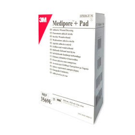 Medipore+Pad stérile avec compresse 10 x 15 cm