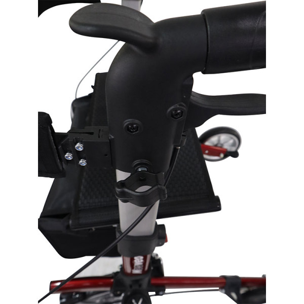Rollator 4 roues MOOVEO - rouge