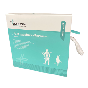 Filet tubulaire élastique - Sans latex - Main - T. 3 